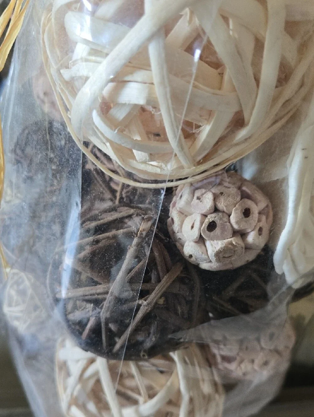 Natural Cream Decorative Potpourri Bag -
